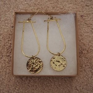 Gold Fashion Earrings